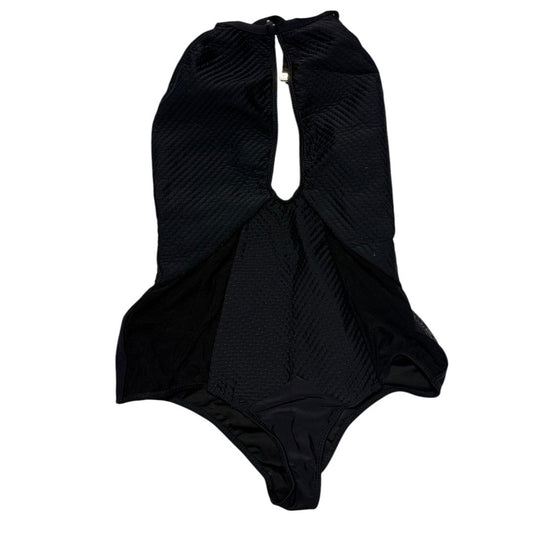 Beach Riot Marisa High-Neck One-Piece Swimsuit Front Keyhole