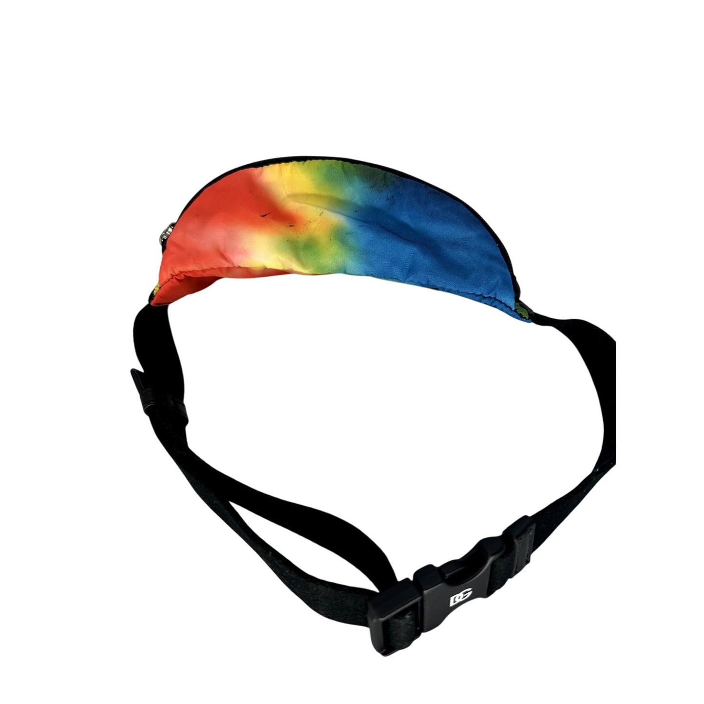 Dolce & Gabbana Nylon Tie Dye DG Logo Belt Bag