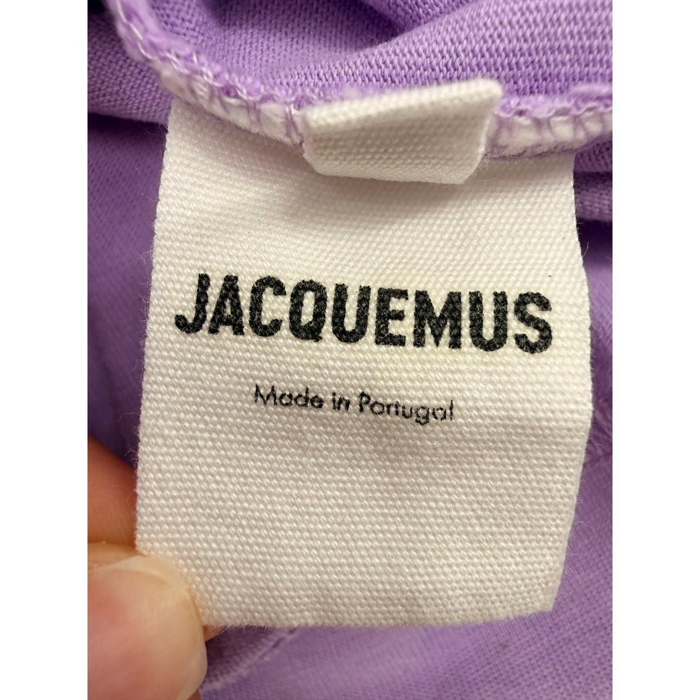 Jacquemus Cotton Camargue Logo Short Sleeve Tee