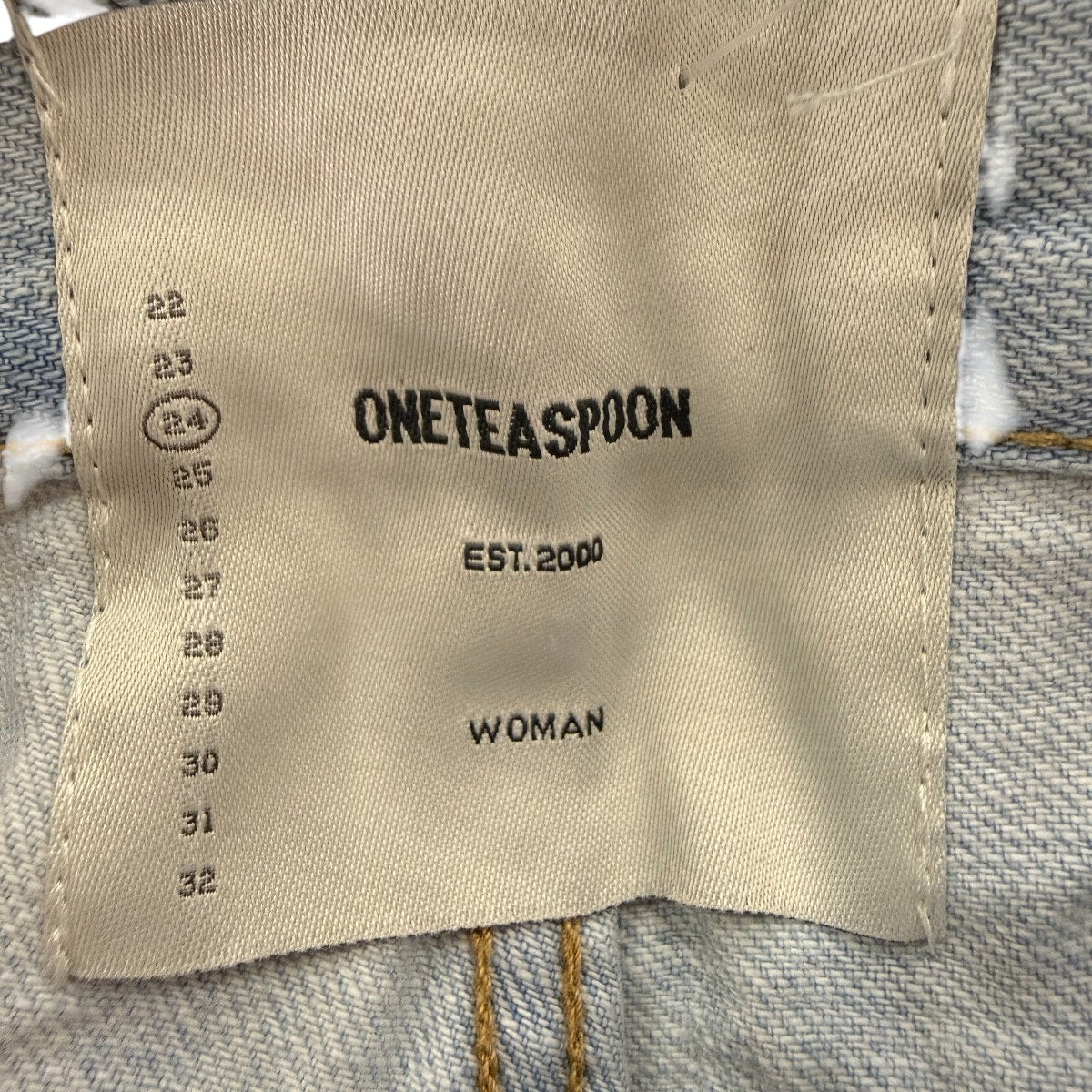 One Teaspoon Cotton Denim Frankie’s Long Length Shorts