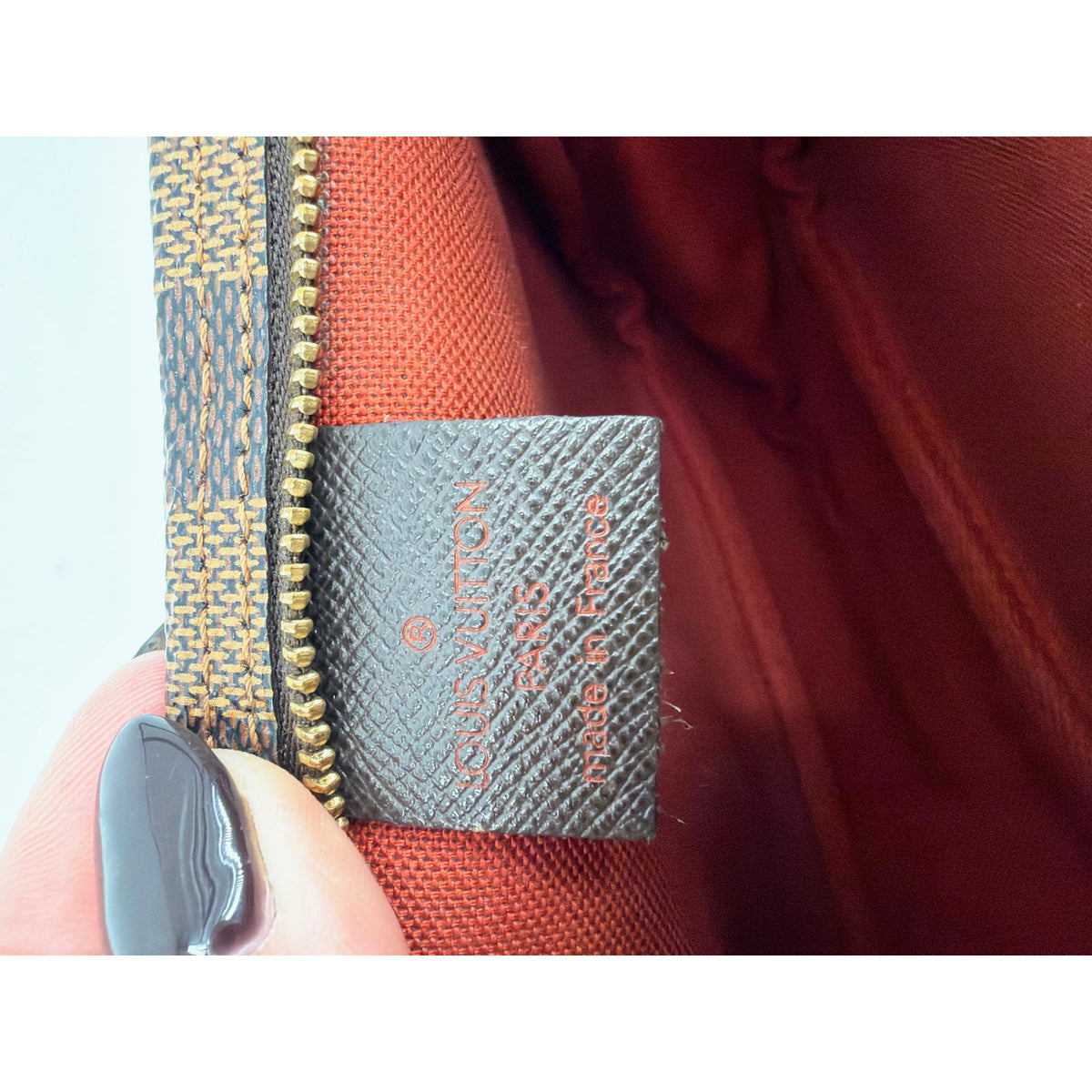 Louis Vuitton Damier Ebene Pochette Accessoires Brown