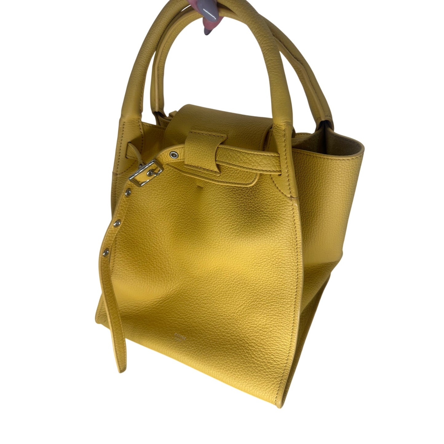 Céline Leather Big Bag Satchel Crossbody Bag