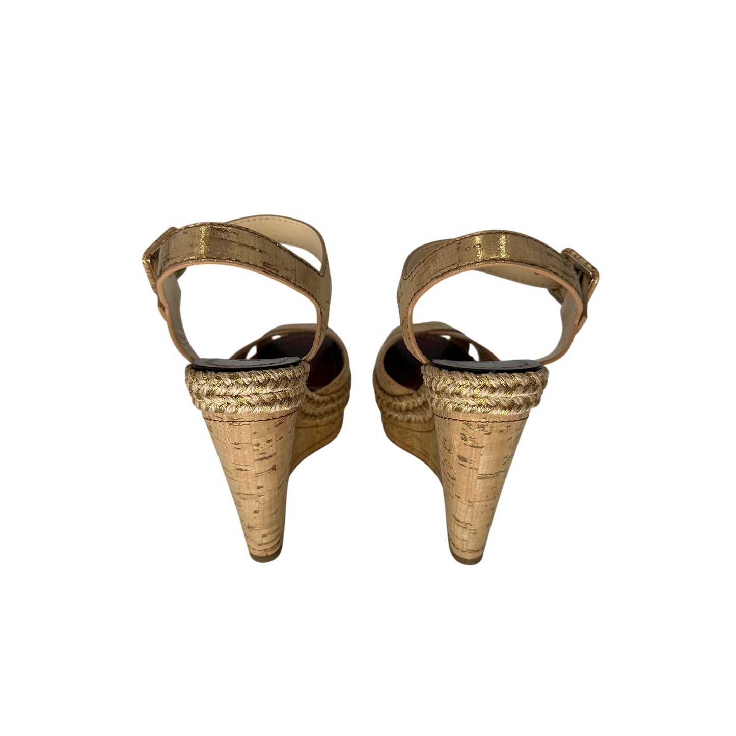 Christian Louboutin Leather Liege Almeria 120 Wedges Sandals