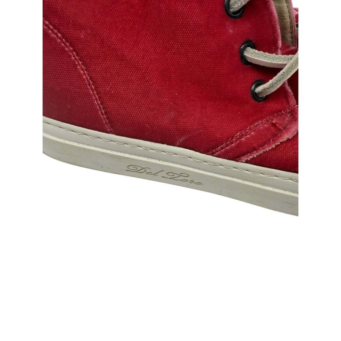 Del Toro Suede Lace Up High Top Sneakers