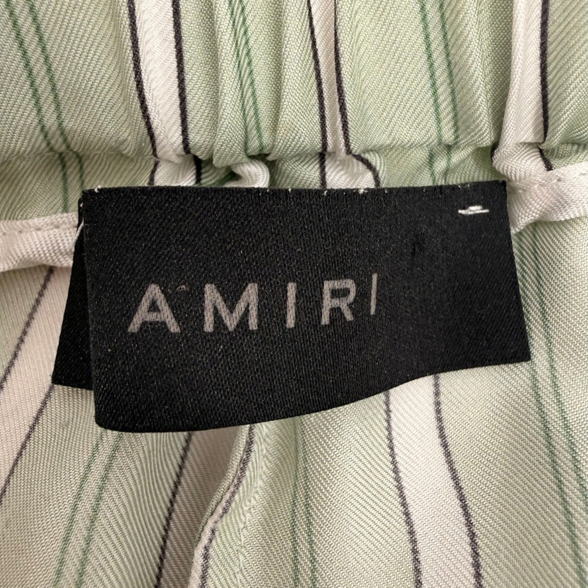Amiri Silk Satin Logo Shorts