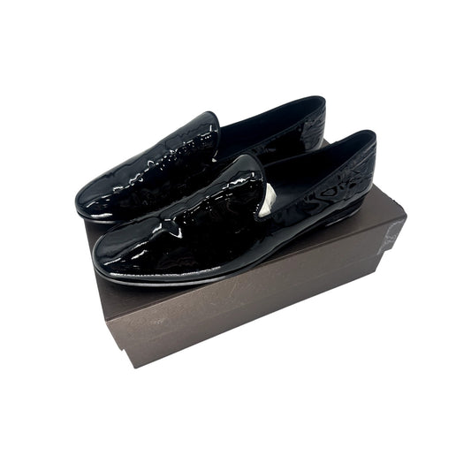 Gucci Patent Leather Slip-On Flats Loafers