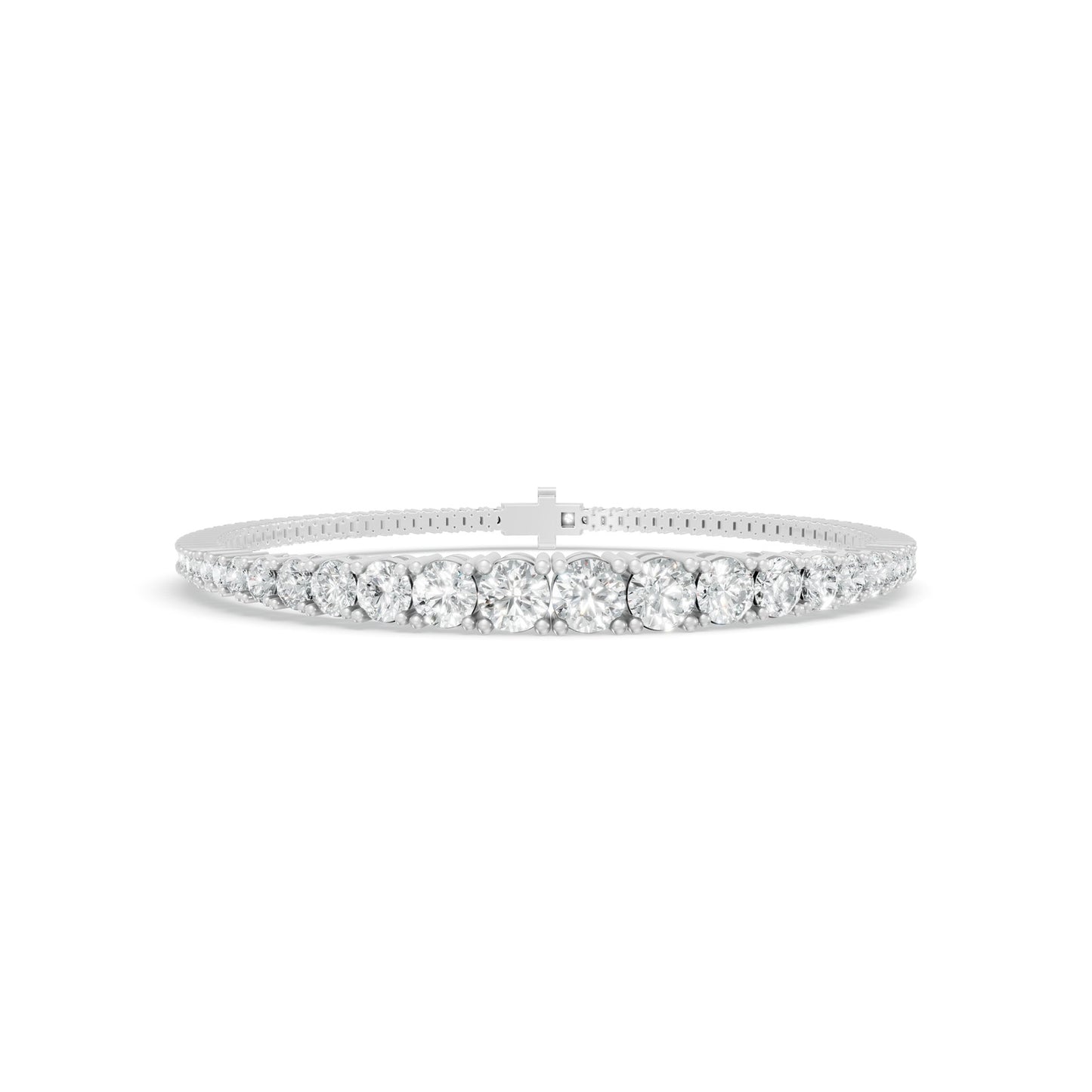 5.75 ctw Diamond Rivera 14K White Gold Tennis Bracelet