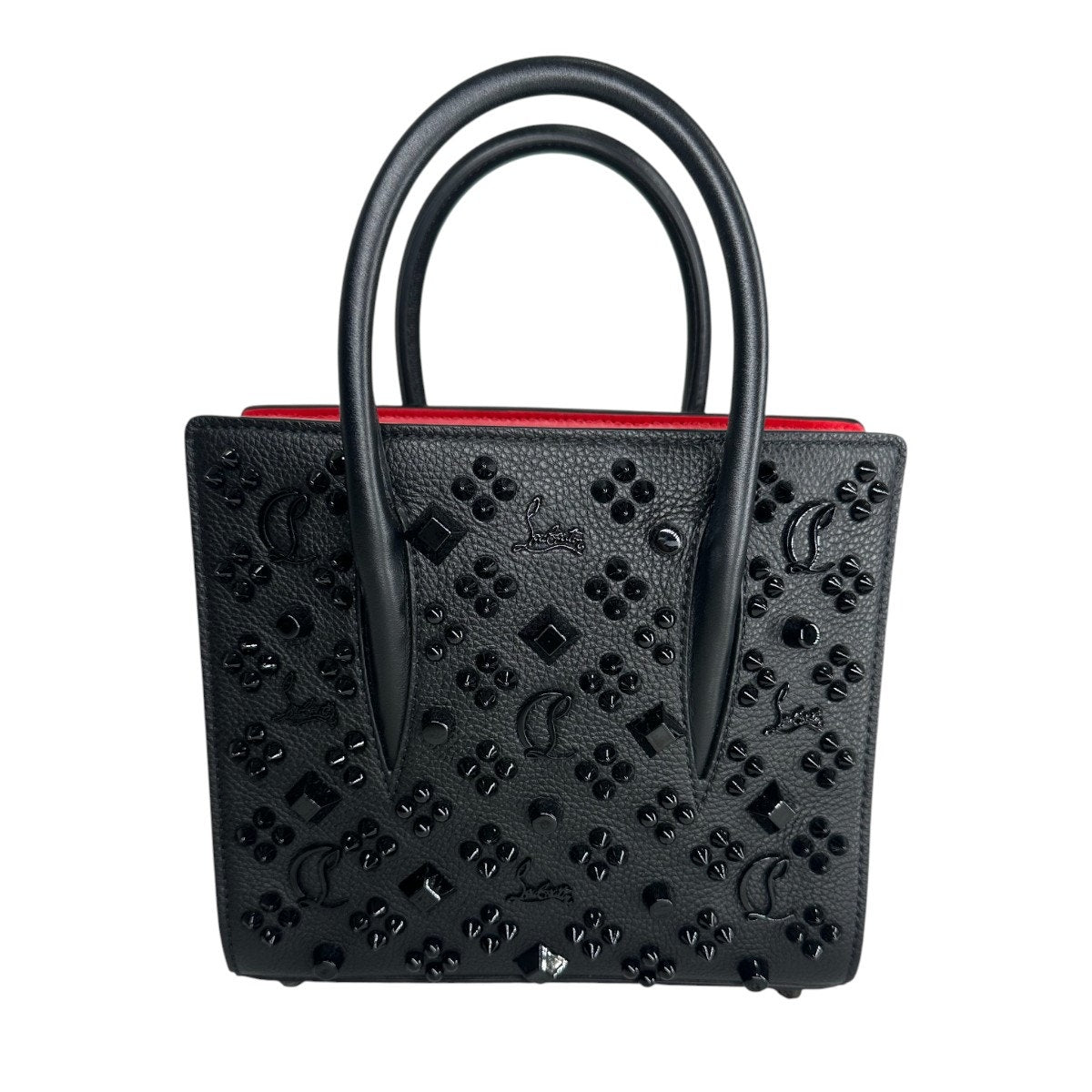 Christian Louboutin Leather Rockstud Paloma Mini Handbag