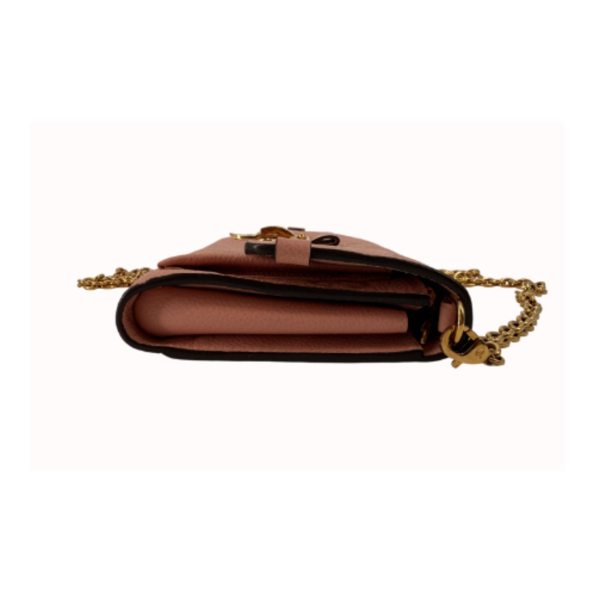 Louis Vuitton Vavin Chain Wallet Rose Poudre Monogram Empreinte Leather Bag
