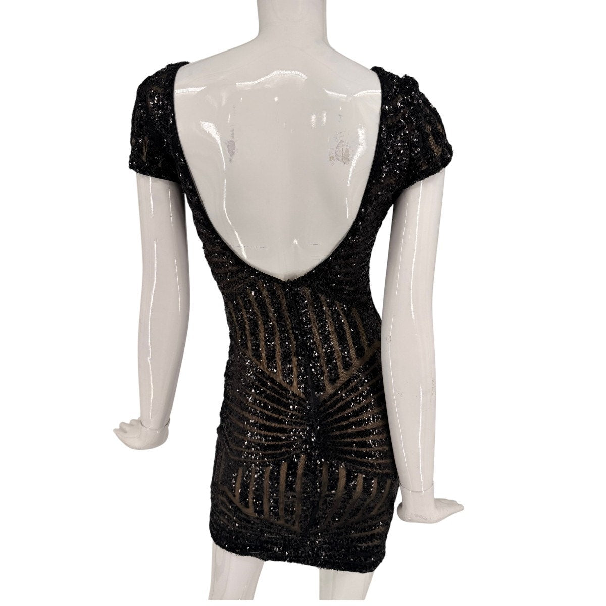 Dress the Population Sequined Tabitha Sheath Mini Dress