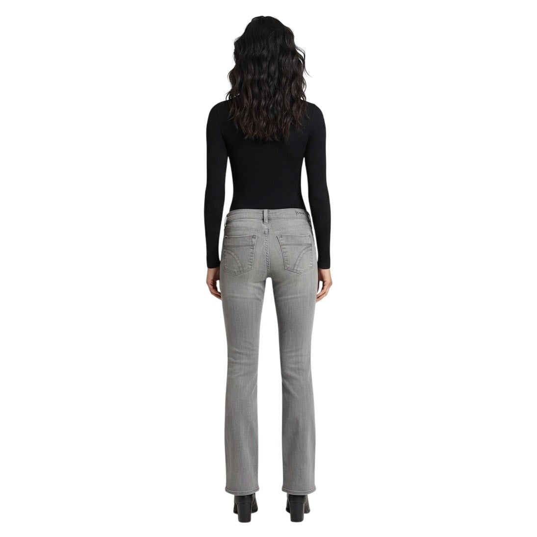 Joe's Jeans Cotton Blend Gray Bootcut Flare Leg Stretch Jeans