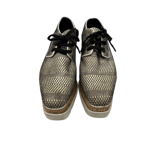 Stella McCartney Faux Leather Elyse Platform Sneakers