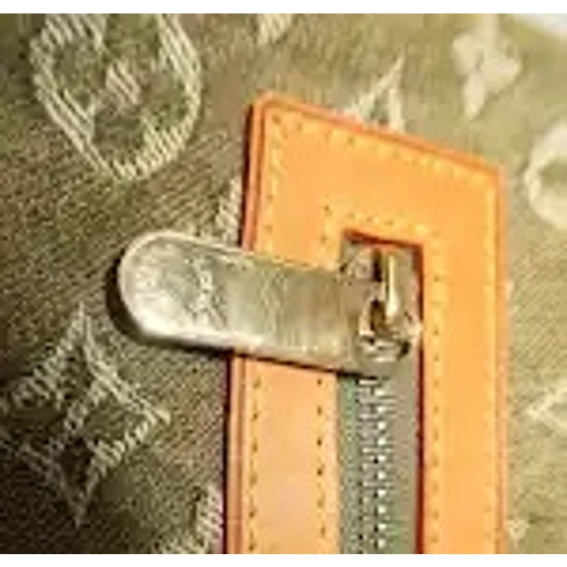 Louis Vuitton Denim Monogram GM Baggy Shoulder Bag Green