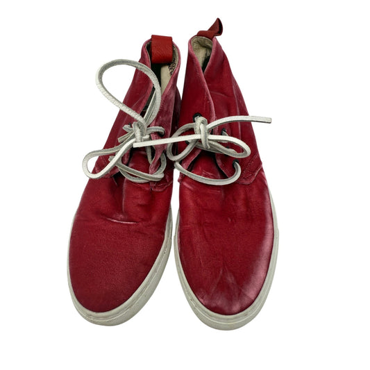 Del Toro Suede Lace Up High Top Sneakers