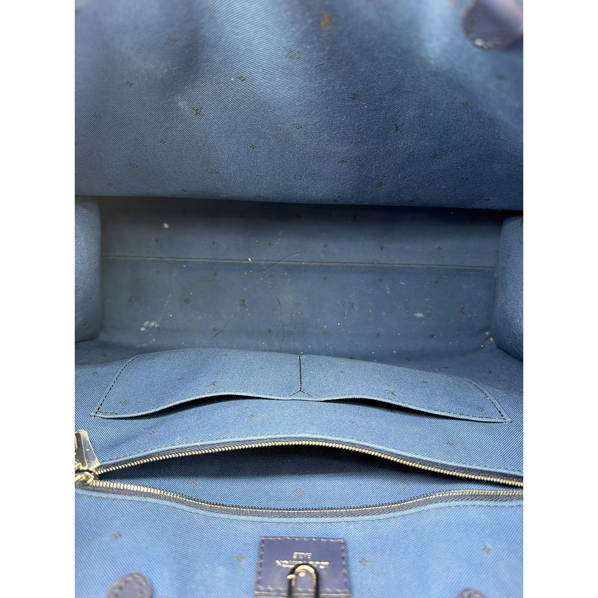 Louis Vuitton Escale OnTheGo GM Blue Tie Dye Giant Monogram Tote Bag M45120