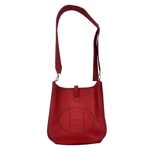 Hermes Leather Evelyn III Shoulder Bag