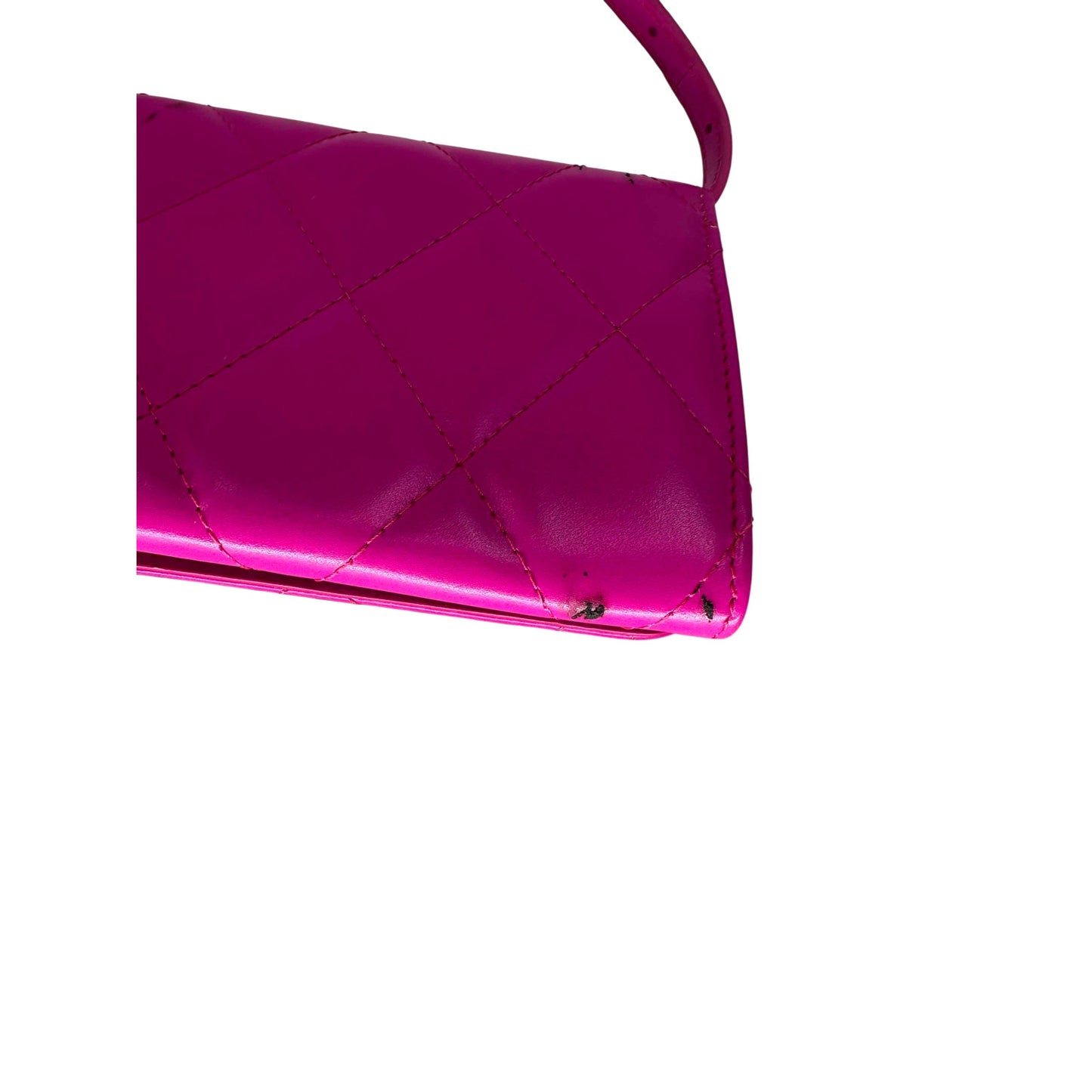 Balenciaga Leather Quilted Touch B Logo Crossbody Bag