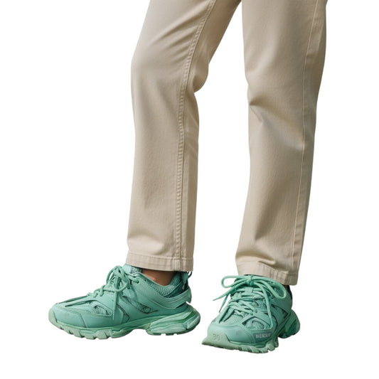 Balenciaga Mesh Nylon Track Trainers Sneakers