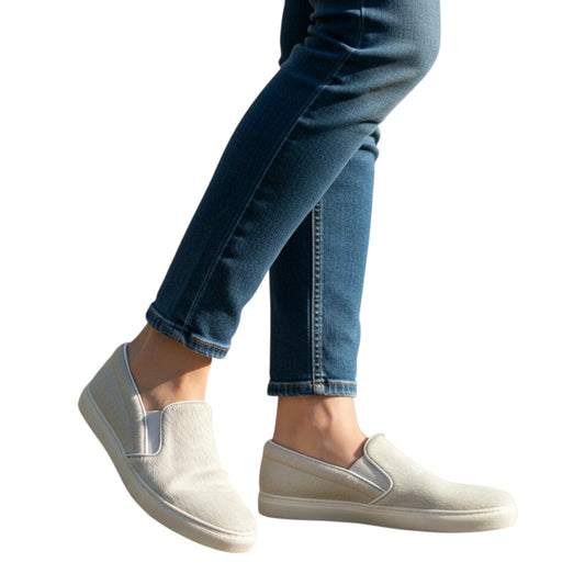 Del Toro Fur Low Top Slip On Sneakers