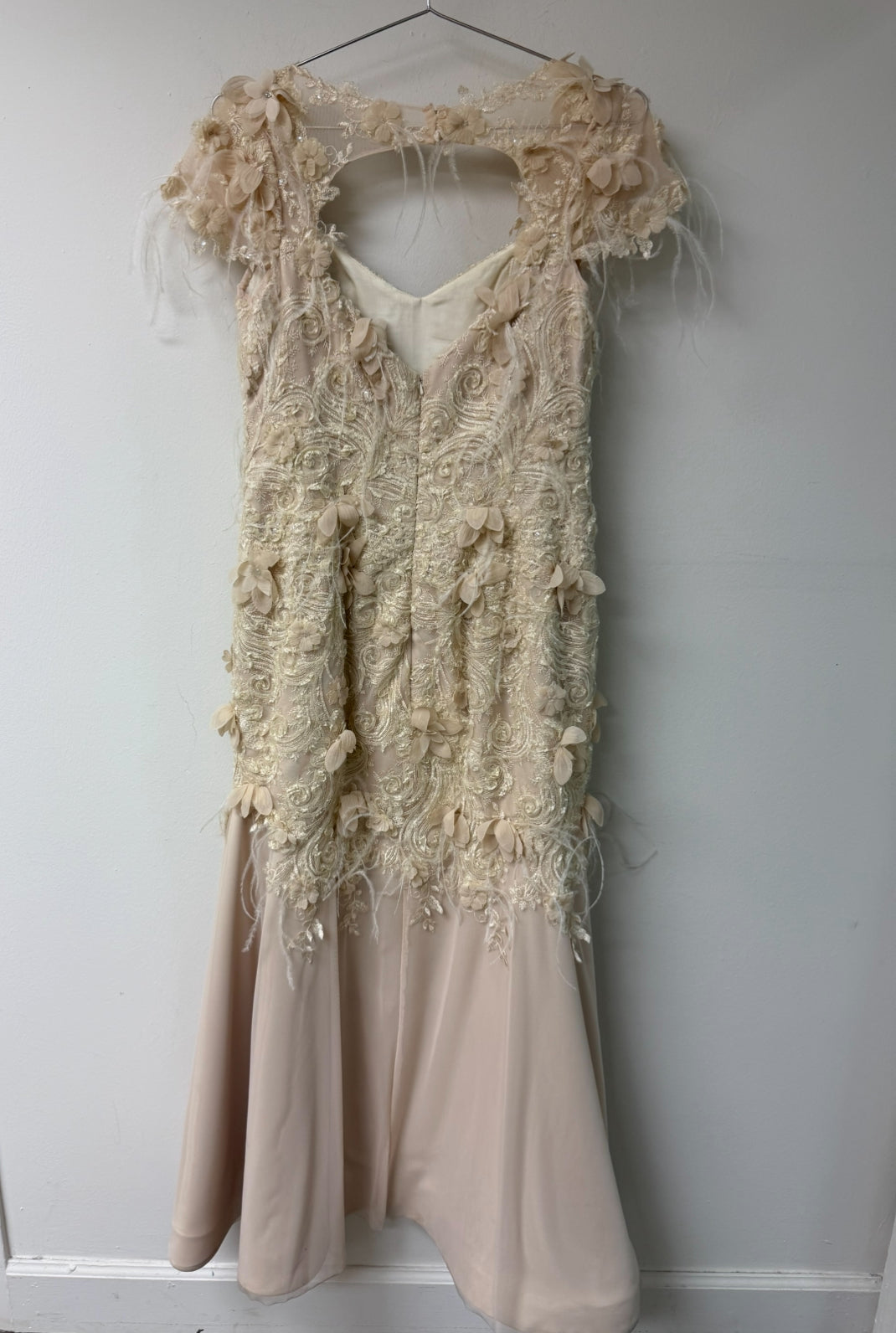 Custom made maxi floral dress