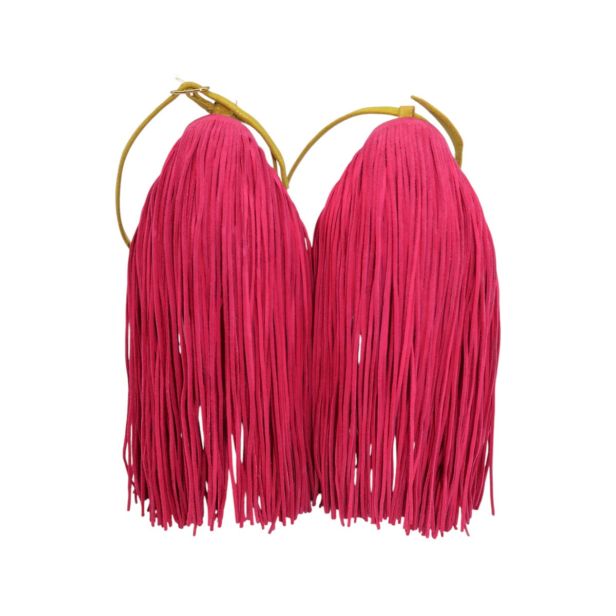 Christian Louboutin Multicolor Suede Fringe Otrot 120 Heeled Sandals