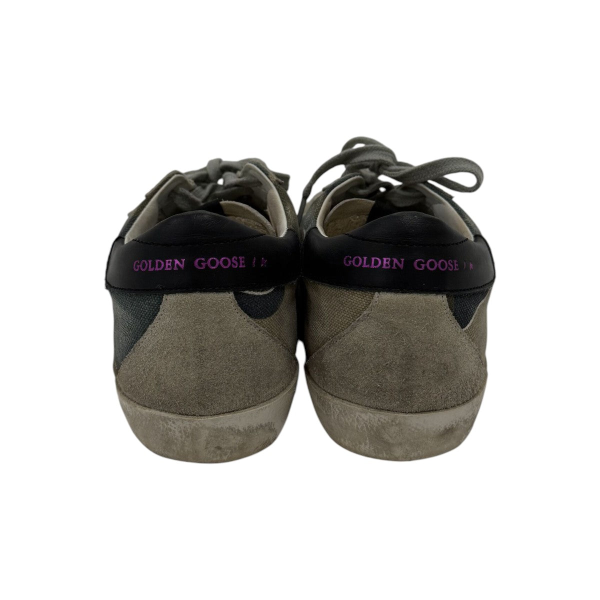 Golden Goose Fuchsia Star Camo Suede Superstar Canvas Sneakers
