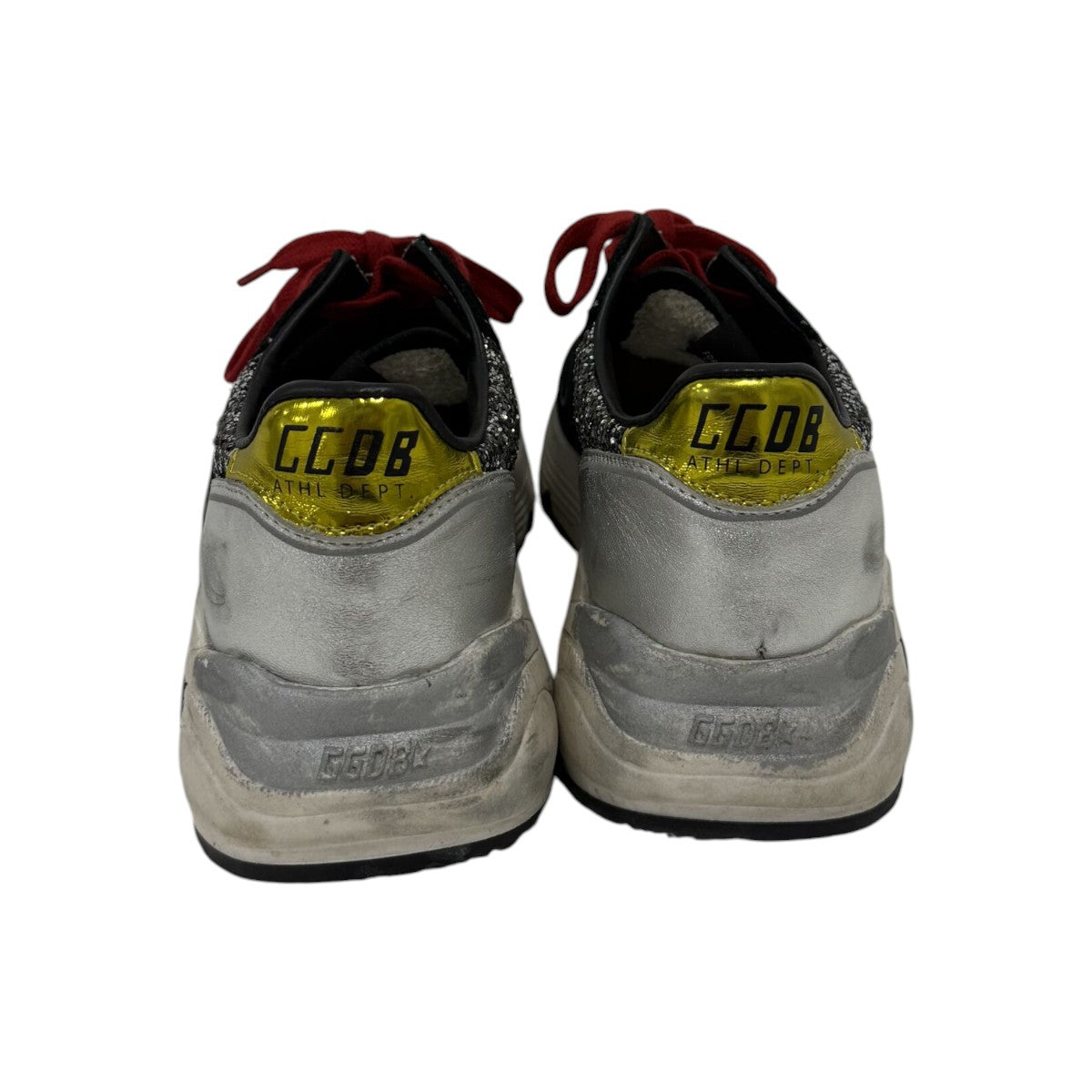 Golden Goose Multicolor Running Sole Mixed-Media Lace-up Sneakers