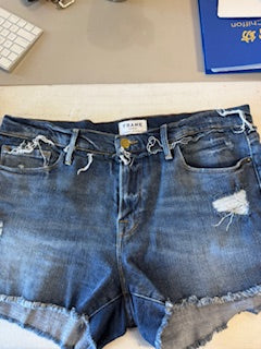 Frame jean shorts