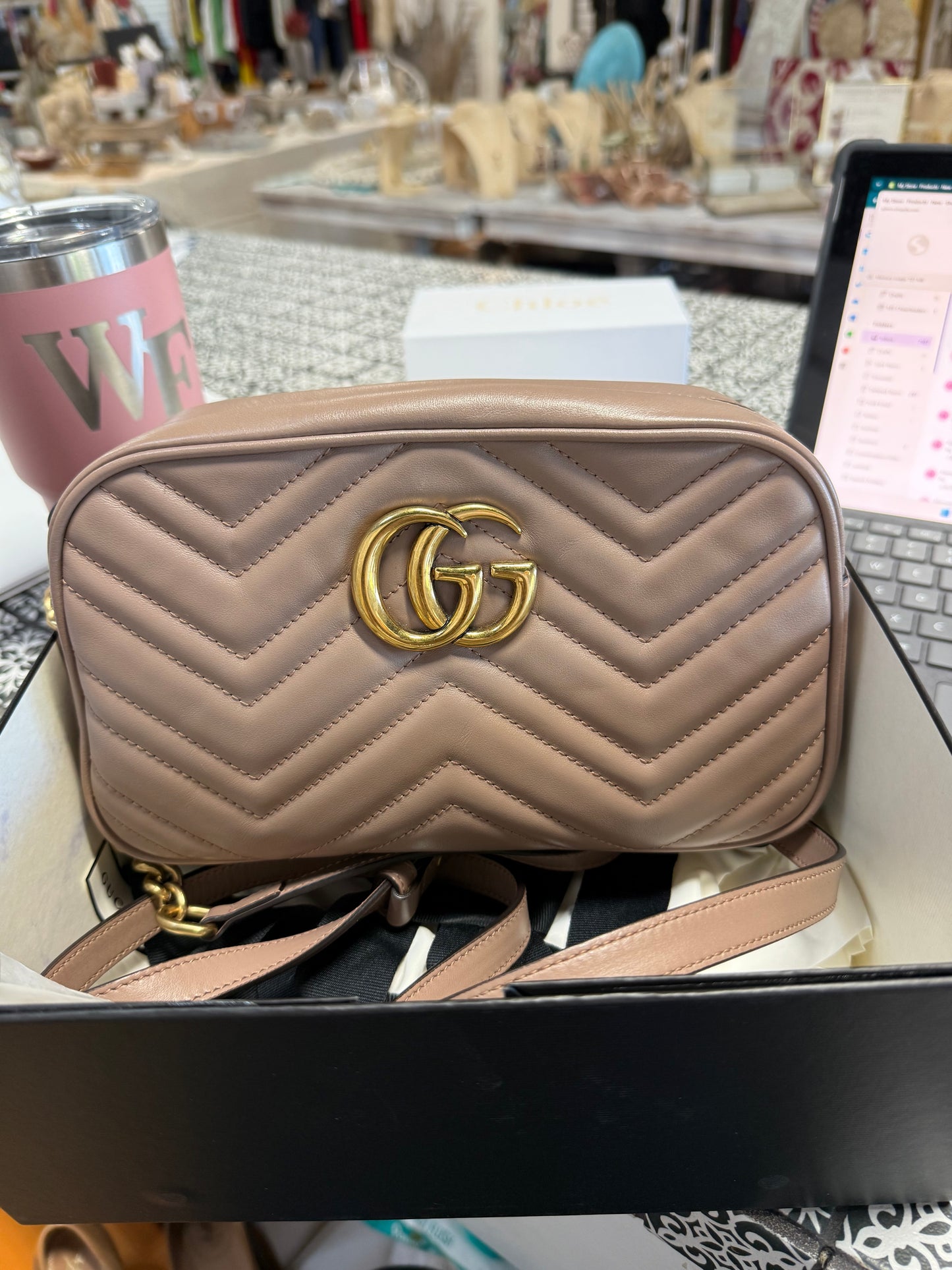 Gucci marmont shoulder bag Natalie Lima 104