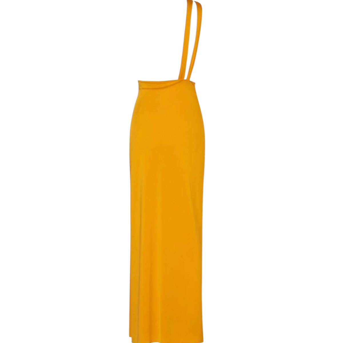 NWT Baobab Nylon Blend Lola Maxi Evening Dress Yellow Women's Size M