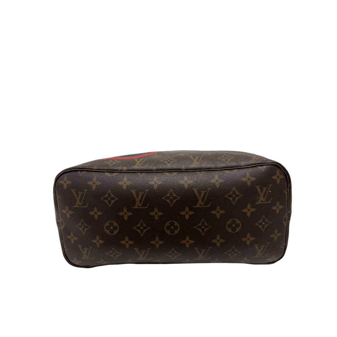 Louis Vuitton Monogram Canvas Neverfull World Tour MM Tote Bag Brown