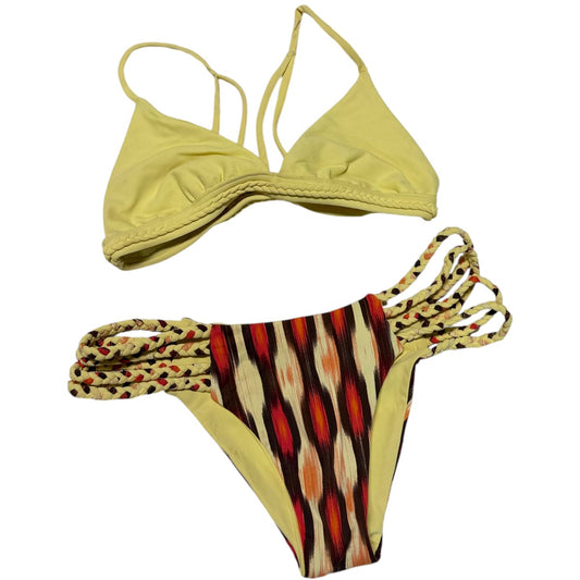 Triangle Yellow Bikini Set 2 Piece Swimsuit
