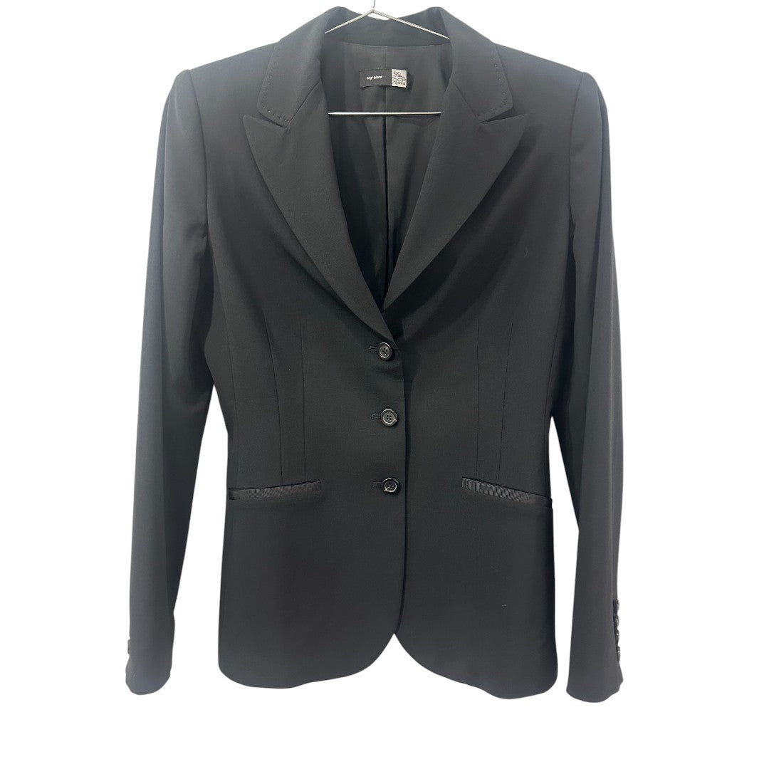 Saks Fifth Avenue Black Classic Career Suit
