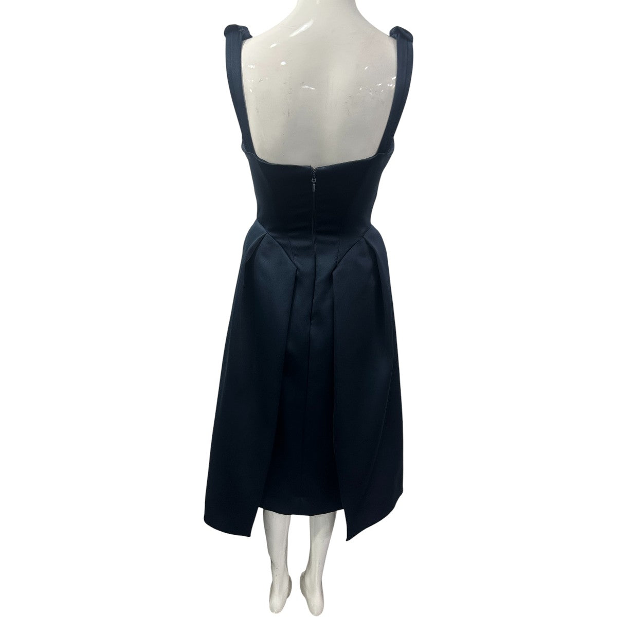 House of CB Parisian Night Paloma Plunge Neck Sleeveless Midi Dress