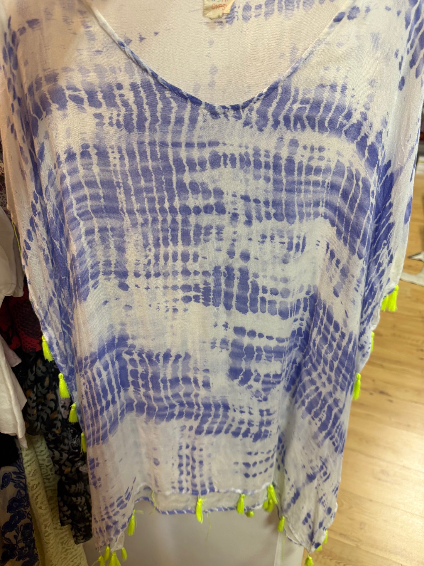 surf gypsy blue beach cover up