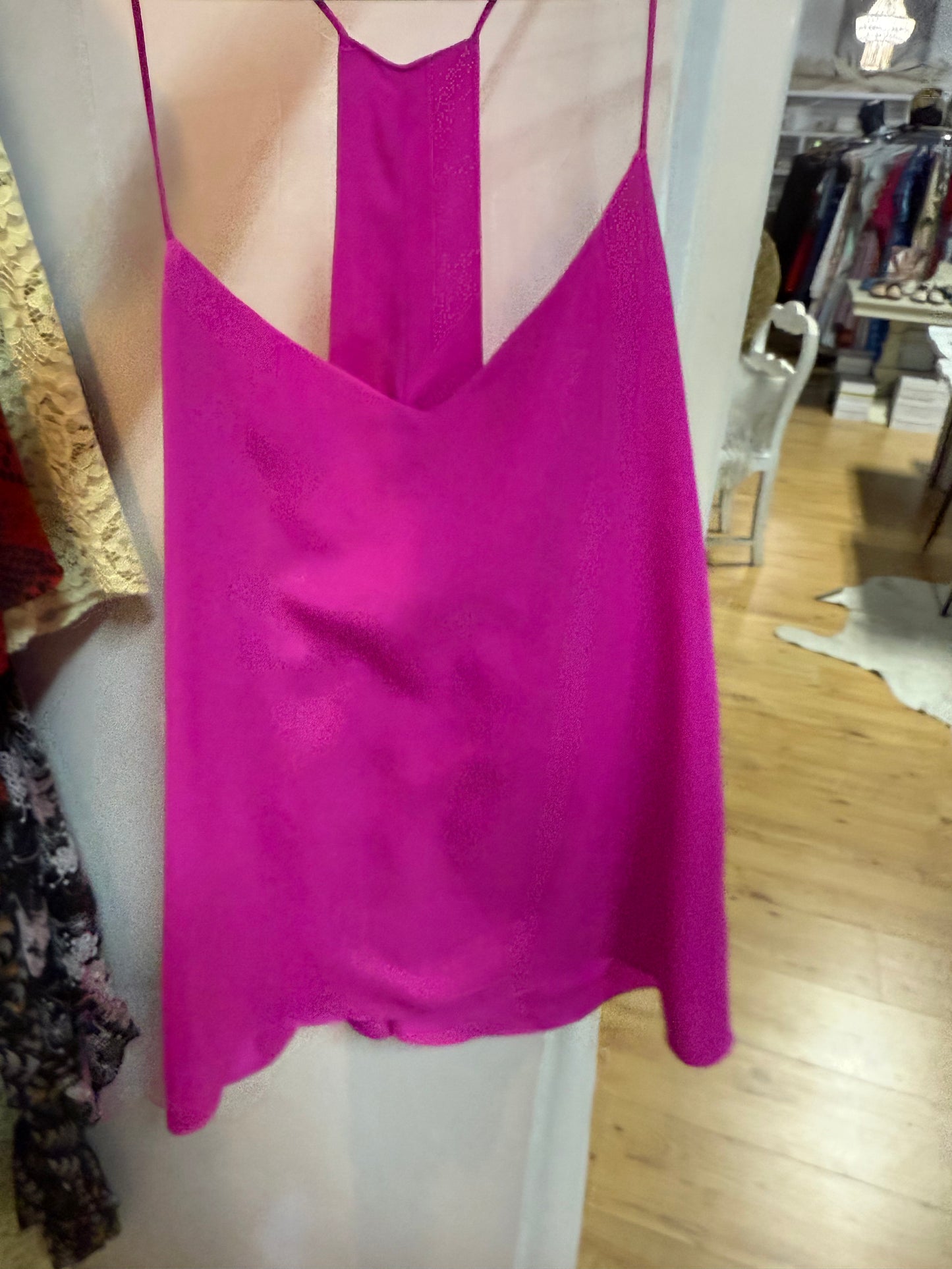 koko & palenki pink chiffon blouse