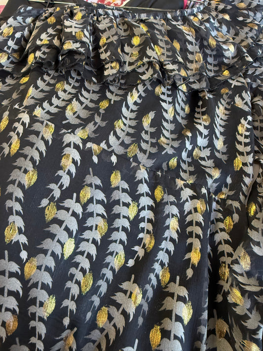 GTL Black & Gold Chiffon Custom Adriana Diaz 103