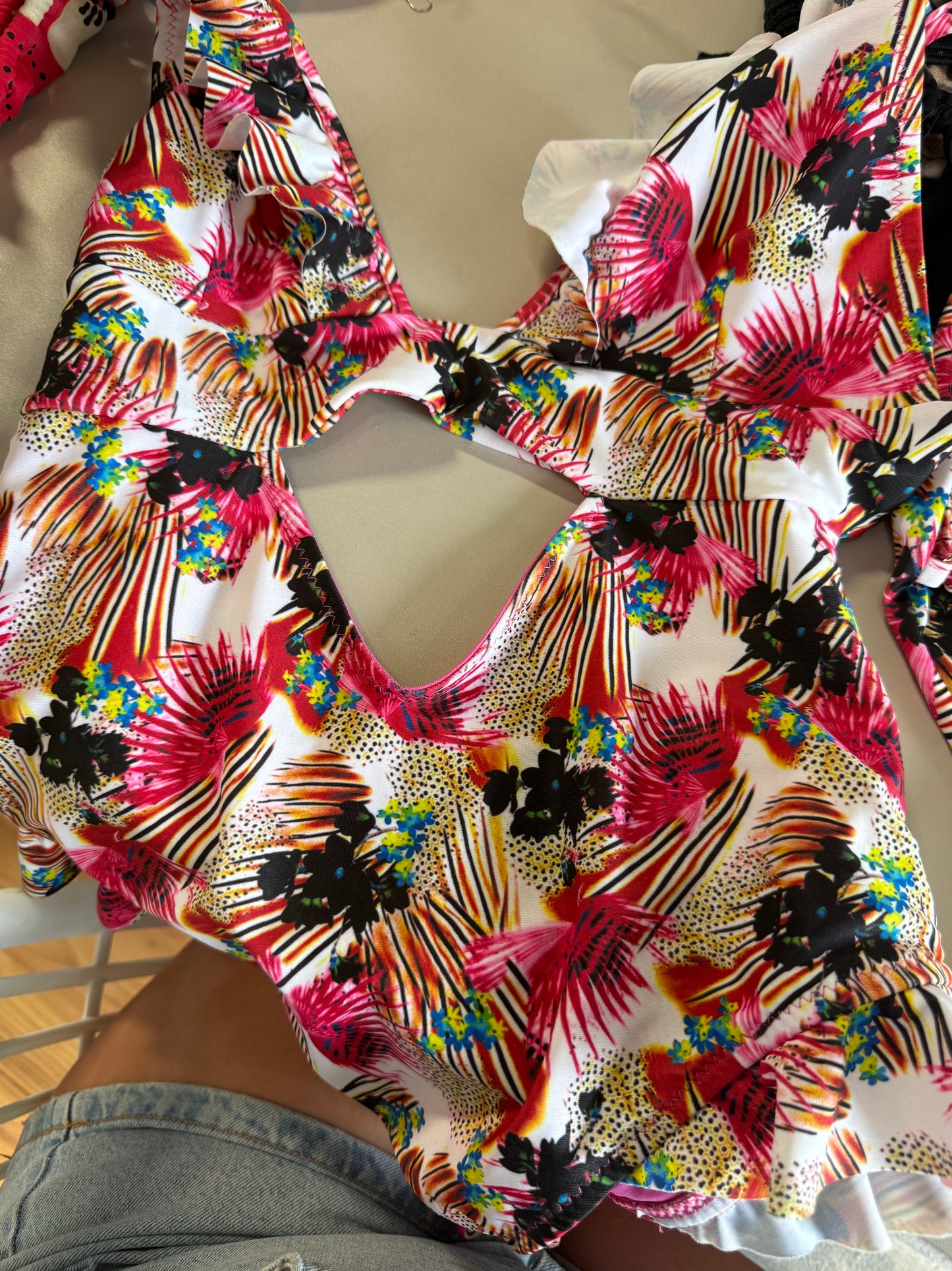 Kailani Print One Piece Bathing Suit