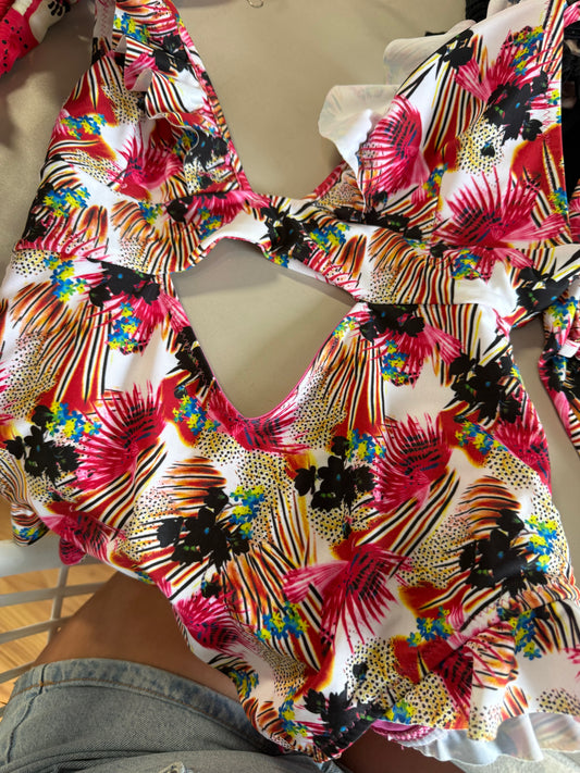 Kailani Print One Piece Bathing Suit