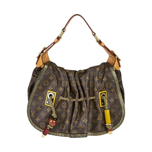 Louis Vuitton Limited Edition Monogram Canvas Kalahari Shoulder Bag Brown