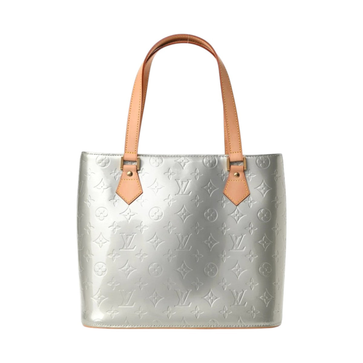 Louis Vuitton Patent Leather Monogram Vernis Houston Vintage Tote Bag