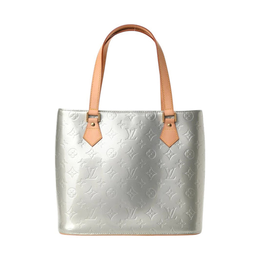 Louis Vuitton Patent Leather Monogram Vernis Houston Vintage Tote Bag