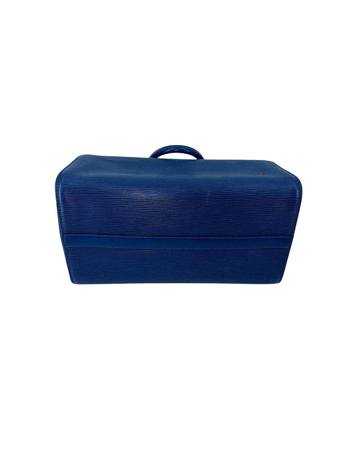 Louis Vuitton Epi Leather Speedy 30 Toledo Blue Top Handle Bag Vintage