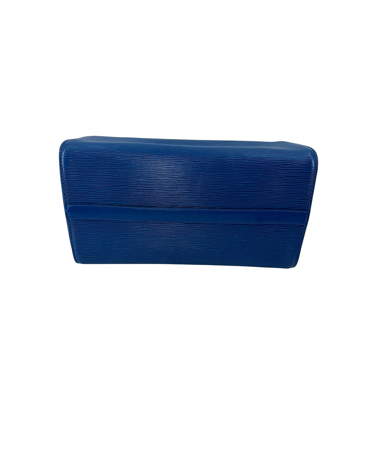 Louis Vuitton Epi Leather Speedy 30 Toledo Blue Top Handle Bag Vintage