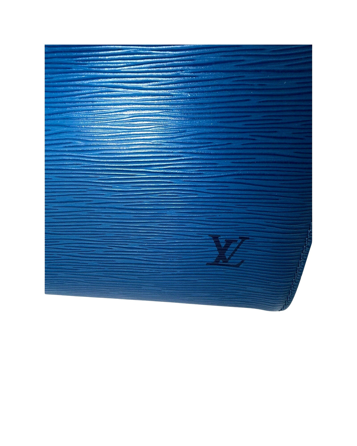 Louis Vuitton Epi Leather Speedy 30 Toledo Blue Top Handle Bag Vintage