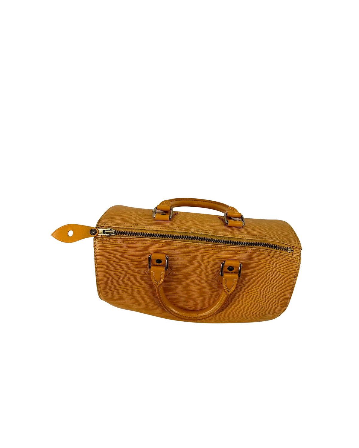Louis Vuitton Epi Leather Speedy 25 Tassil Yellow Top Handle Bag Vintage