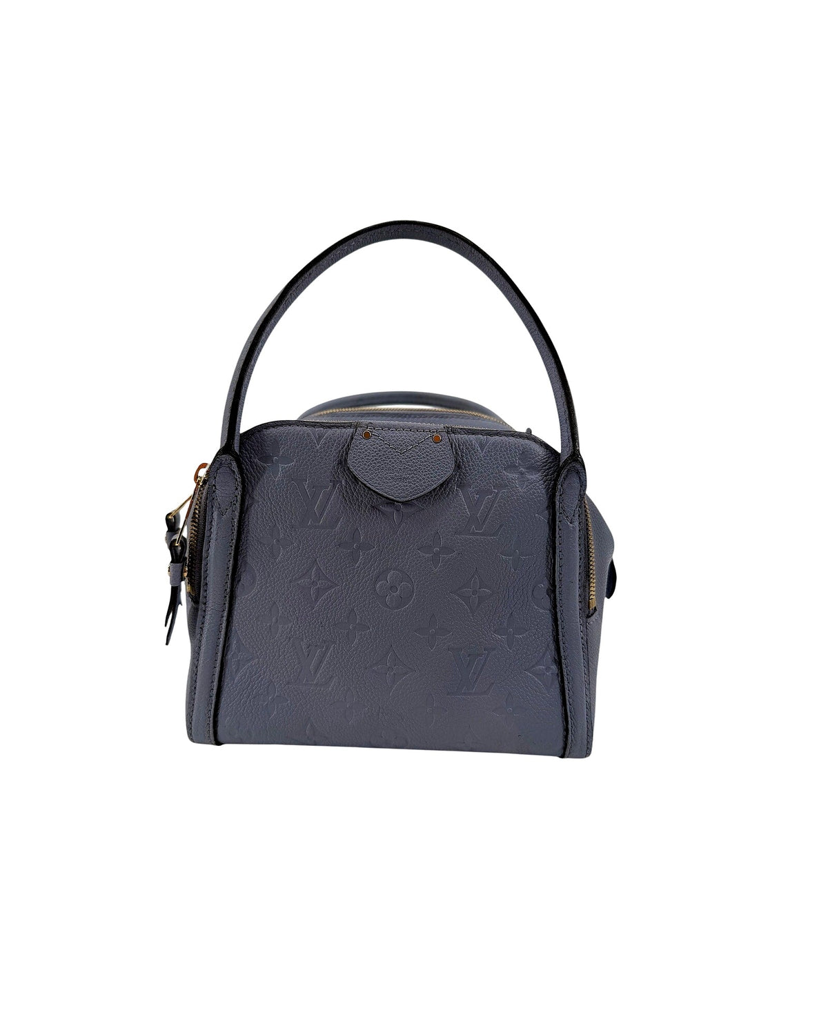 Louis Vuitton Marais BB Monogram Empreinte Light Blue Leather Top Handle Bag