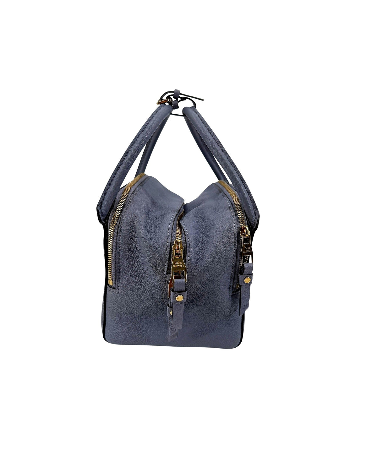 Louis Vuitton Marais BB Monogram Empreinte Light Blue Leather Top Handle Bag