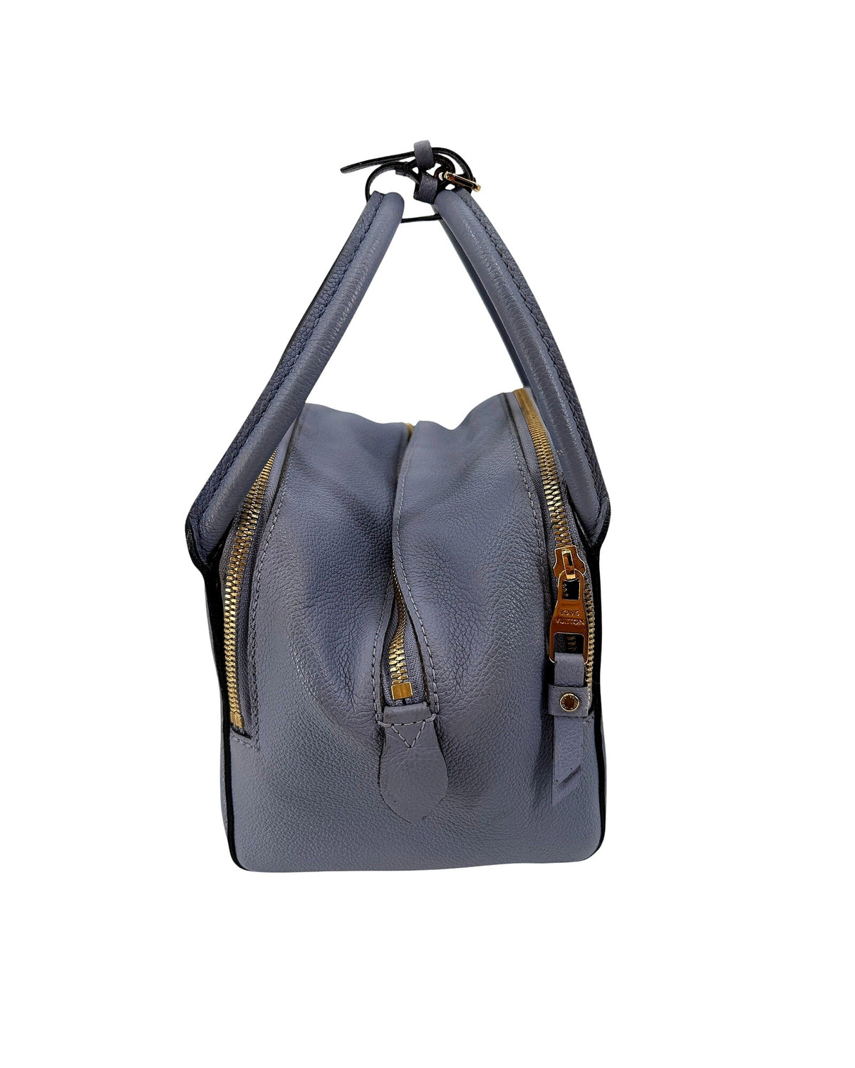 Louis Vuitton Marais BB Monogram Empreinte Light Blue Leather Top Handle Bag