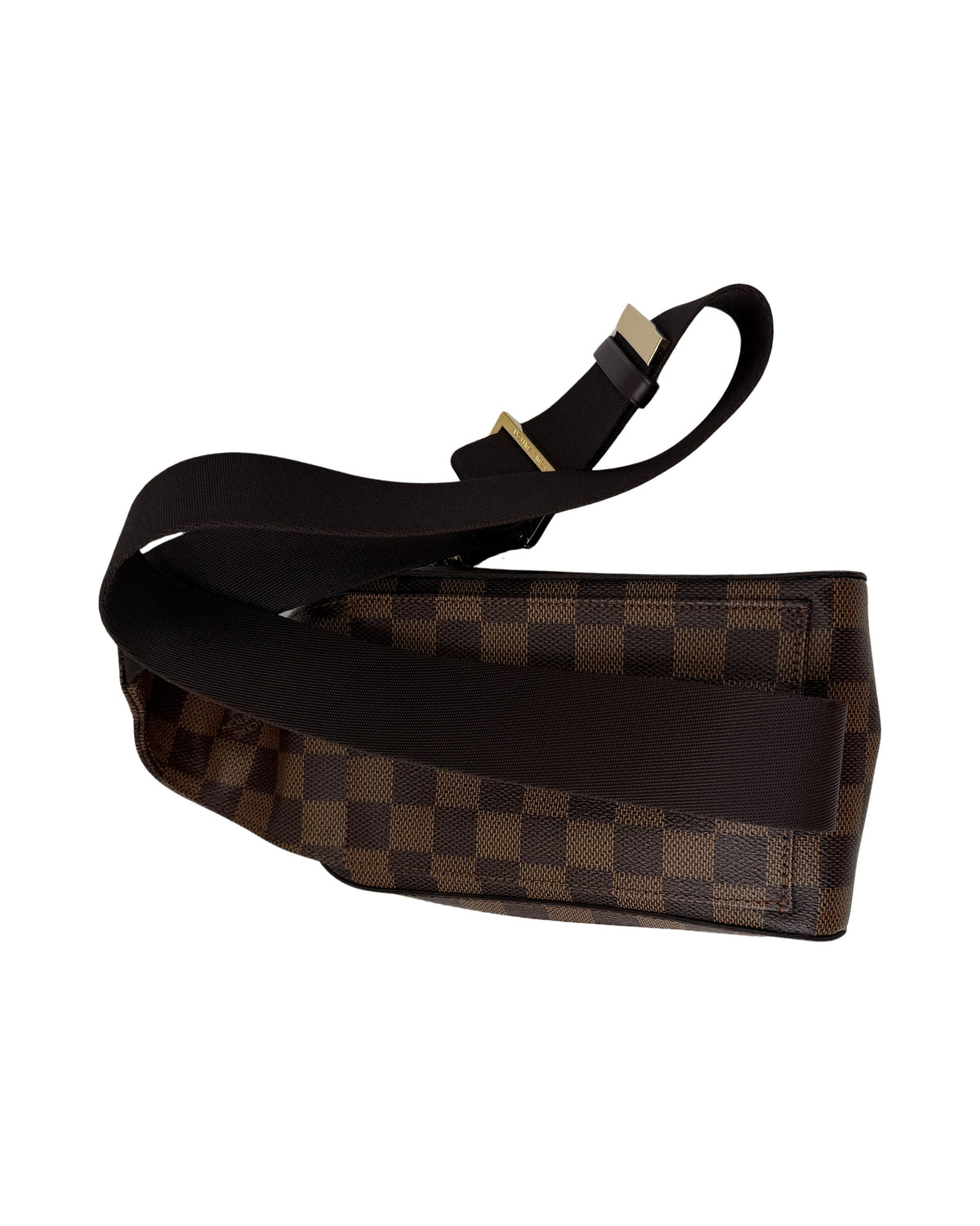 Louis Vuitton Damier Ebene Geronimos Sling Belt Bag Crossbody Made in Spain